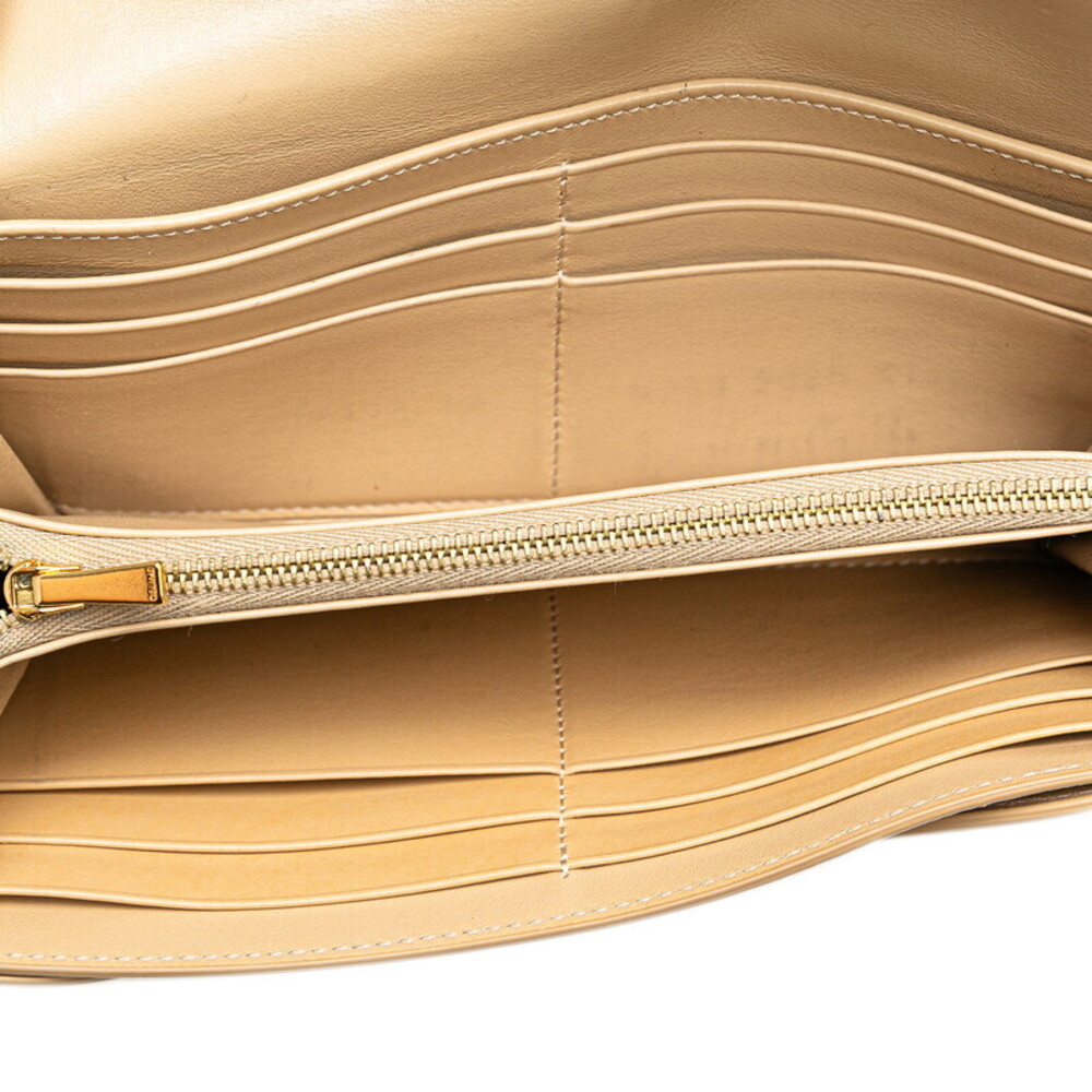 Celine Leather Beige Wallet Flap - Picture 5 of 8